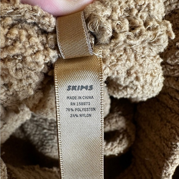 SKIMS Cozy Knit Wide Leg Pants camel - Picture 8 of 9